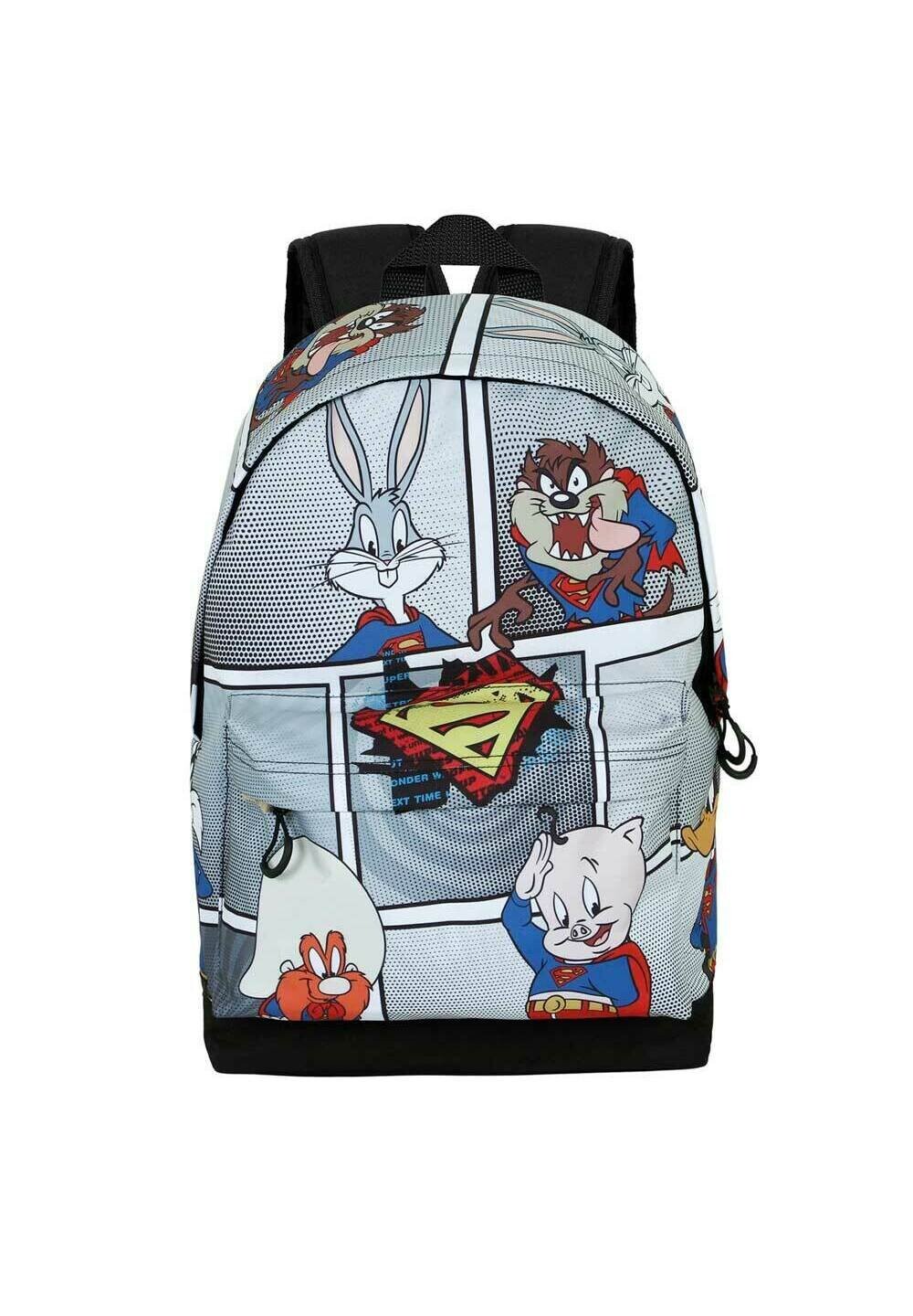 

Рюкзак Looney Tunes Super High School Karactermania, цвет gris