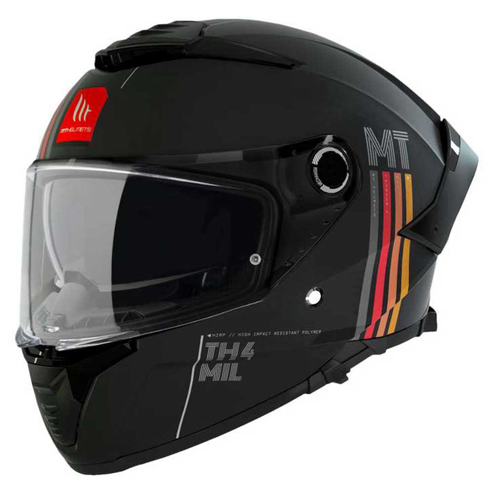 цена Шлем полнолицевой MT Helmets Thunder 4 SV Mil A11, черный