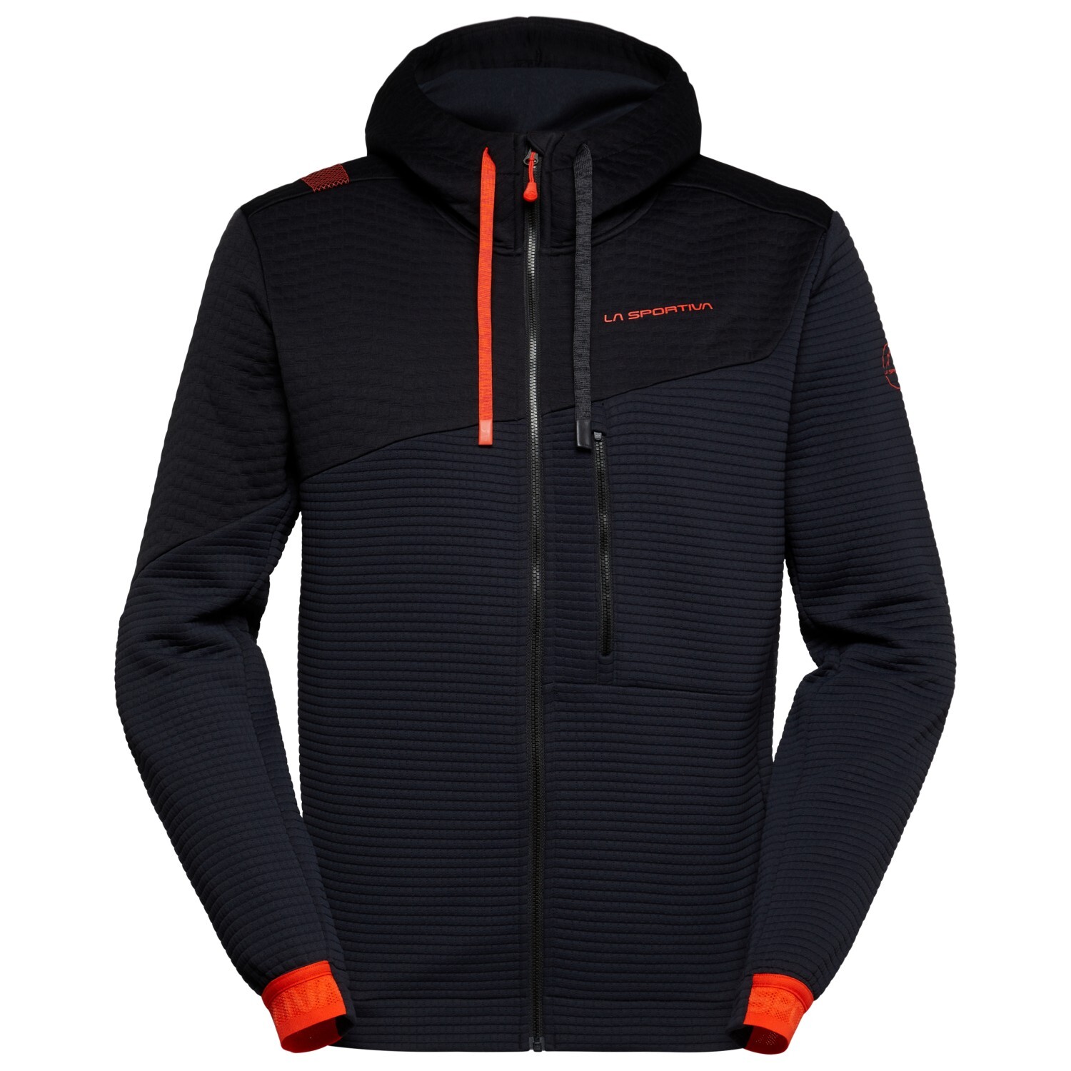 

Толстовка с капюшоном La Sportiva Method Hoody, цвет Black/Cherry Tomato