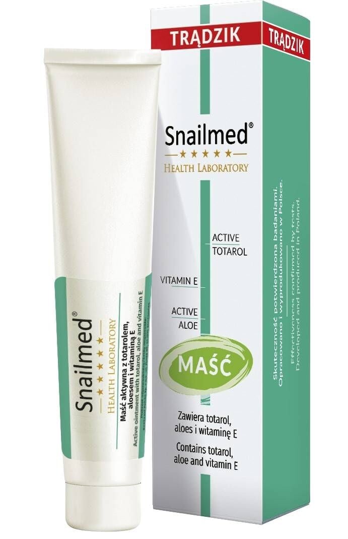 

Мазь от проблем с кожей Snailmed Totarol, Aloes i Witamina E, 25 мл