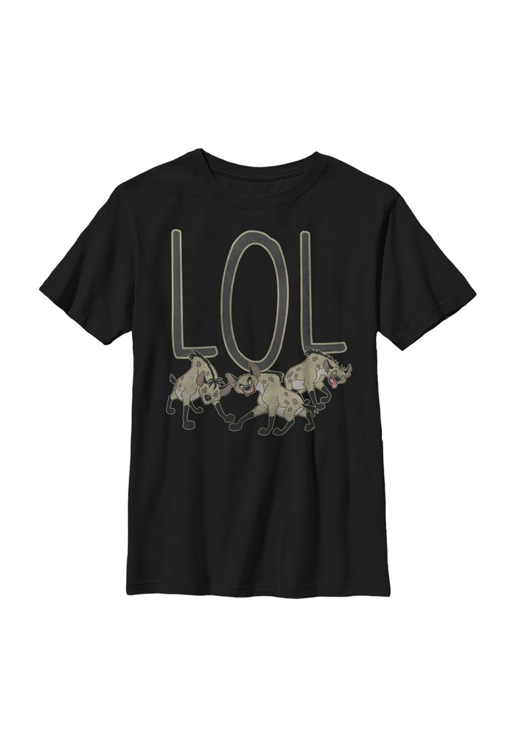 

Футболка с принтом The Lion King Hyenas Lol Disney, черный