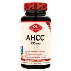 Olympian Labs AHCC (750 мг) 60 вег капсул olympian labs ahcc 750 мг 120 вег капсул