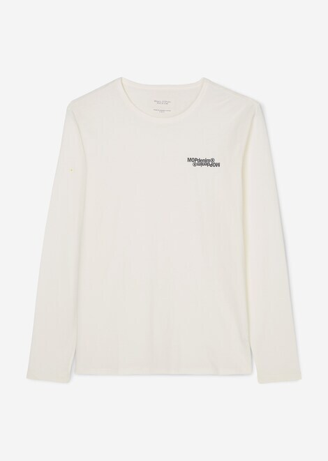 

Лонгслив Marc O'Polo Langarmshirt, цвет egg white