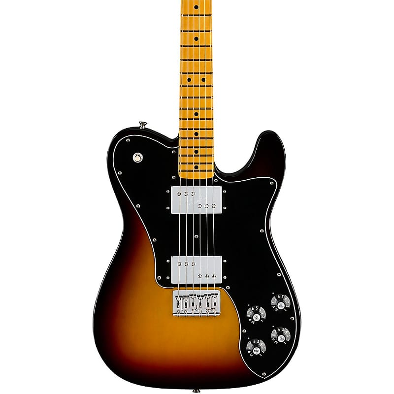 Электрогитара Fender American Vintage II 1975 Telecaster Deluxe Electric Guitar 3-Color Sunburst цена и фото