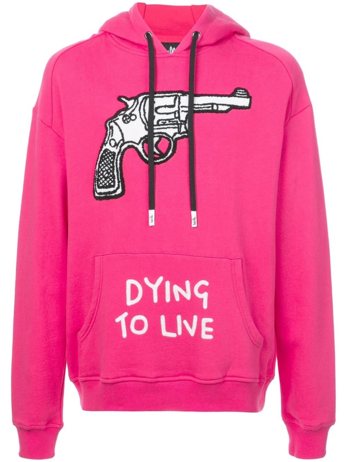 

Haculla толстовка с нашивкой 'Dying to live', розовый