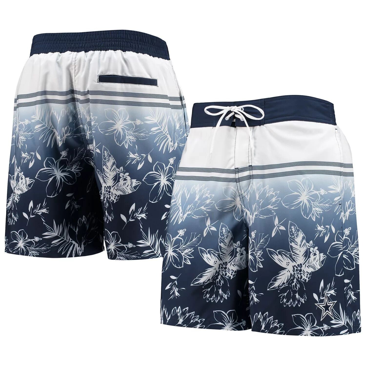 

Мужские спортивные шорты Carl Banks Navy Dallas Cowboys Island Volley Swim Shorts G-III
