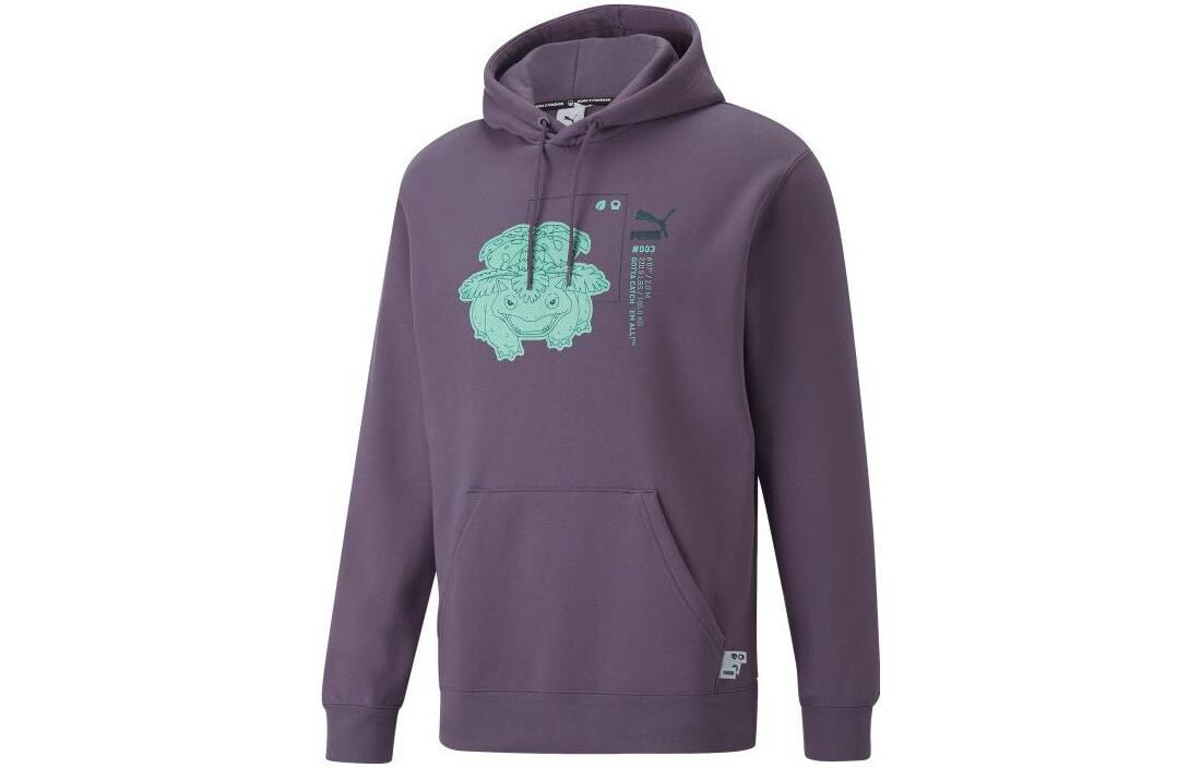

Свитшот Pokemon X Pokemon Co-Brand Series для мужчин, фиолетовый Puma, фиолетовый