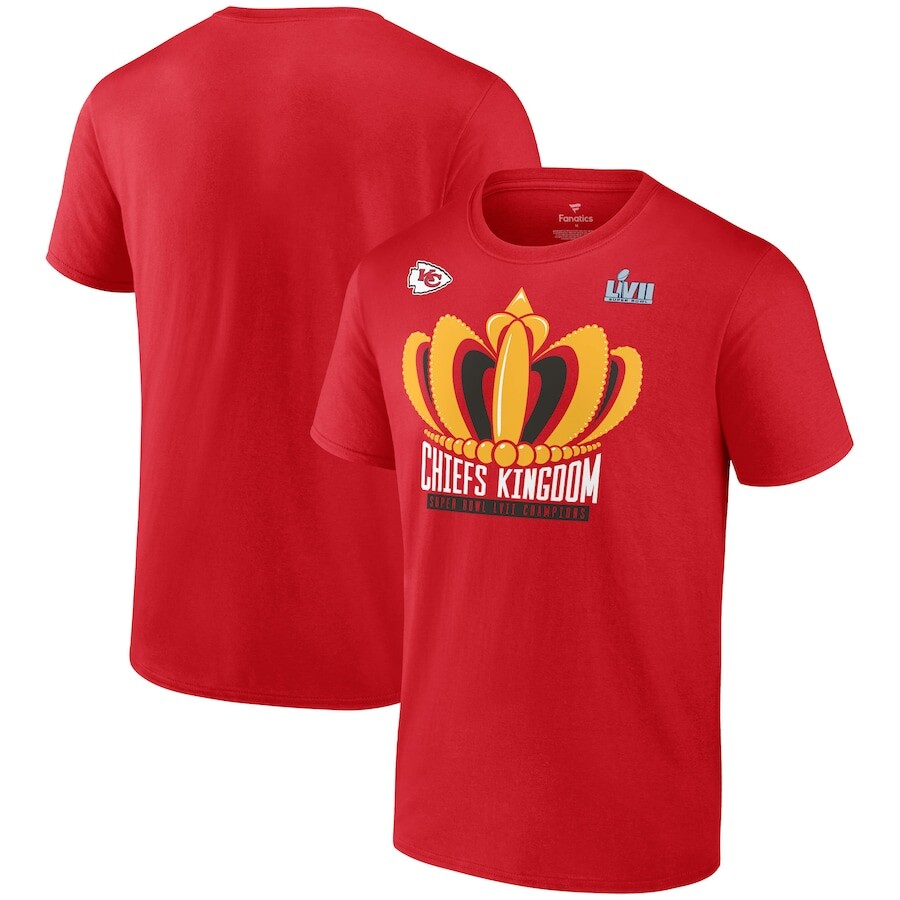 

Футболка с коротким рукавом Fanatics Branded Kansas City Chiefs, красный