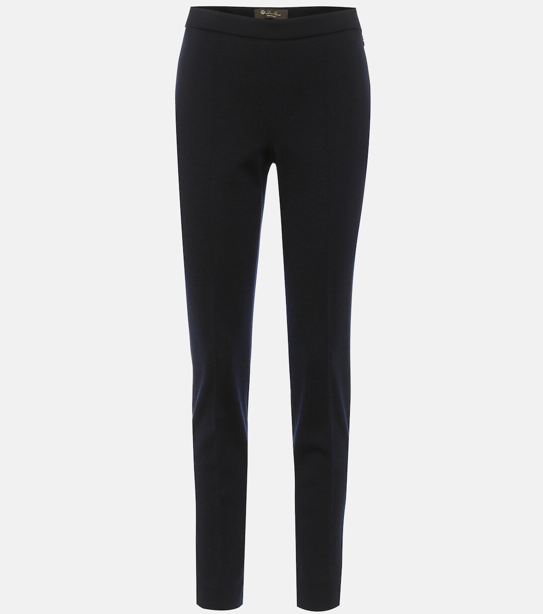 

Брюки Mirel из шерсти и джерси LORO PIANA, синий