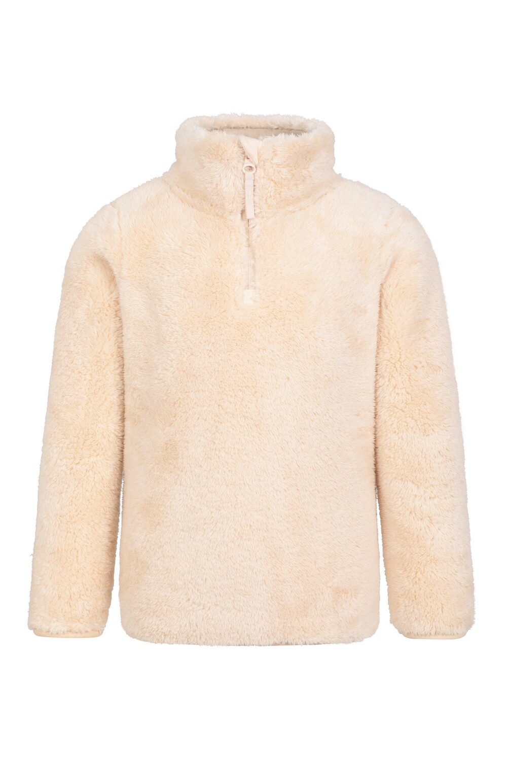 

Пуловер Teddy из дышащего флиса с молнией до половины Mountain Warehouse, бежевый