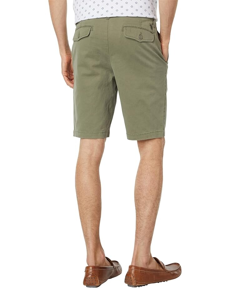 Шорты U.S. POLO ASSN. Stretch Hartford Twill Shorts, цвет Urban Jungle