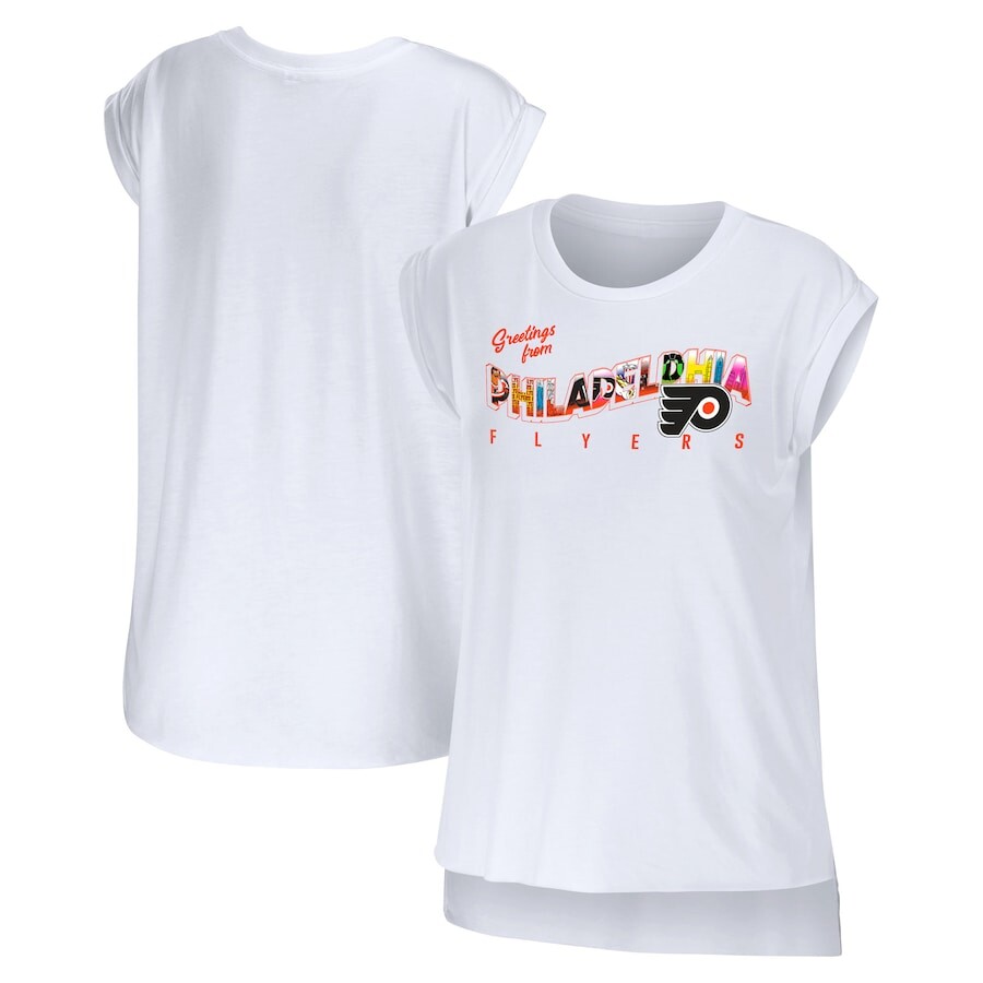 

Топ WEAR by Erin Andrews Philadelphia Flyers, белый