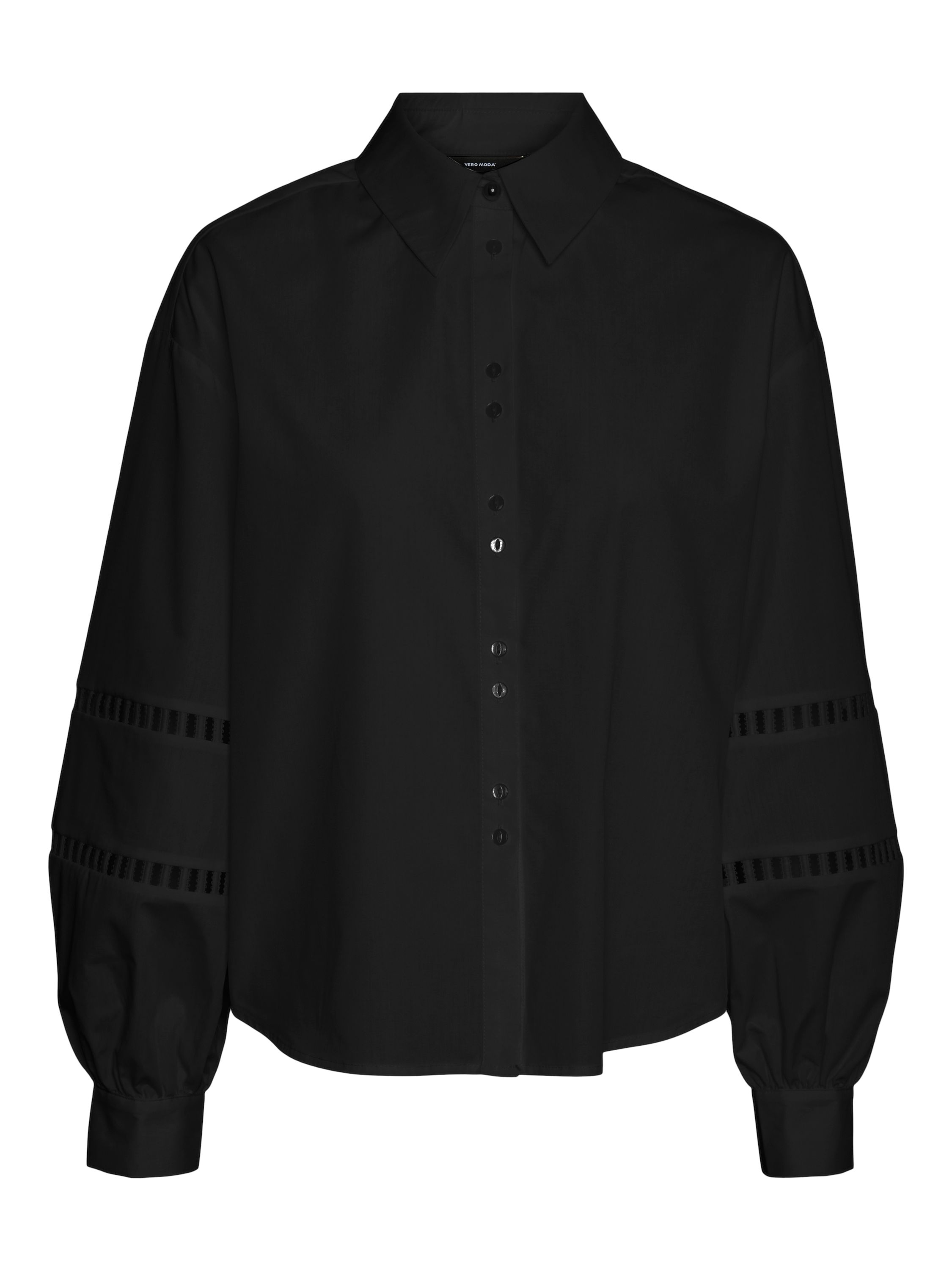 Блуза Vero Moda Hemd, черный