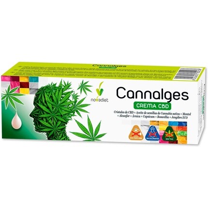

Крем Cannalges CBD 60 мл Novadiet