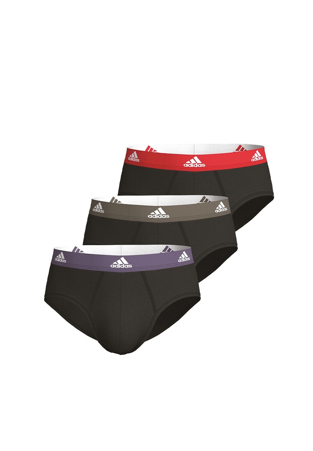 

Трусы / трусы Active Flex Cotton, упаковка из 3 шт adidas, черный