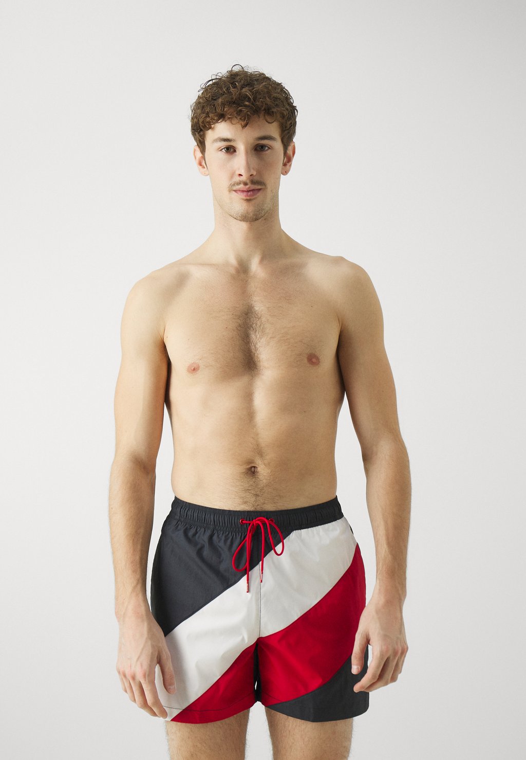 

Шорты для плавания TH GLOBAL STRIPE-SMEDIUM DRAWSTRING DIAG Tommy Hilfiger, темно-синий