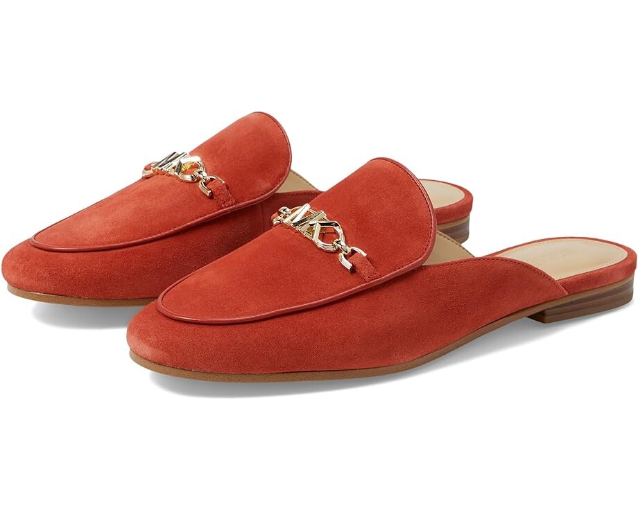 Лоферы MICHAEL Michael Kors Tiffanie Flat Mule, цвет Bright Terracotta