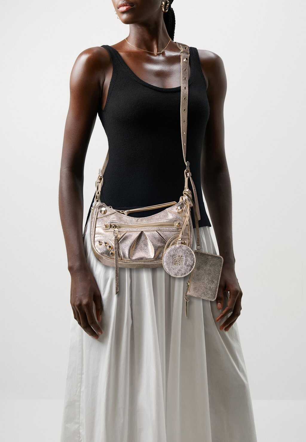 

Сумка через плечо SET Steve Madden, цвет gold