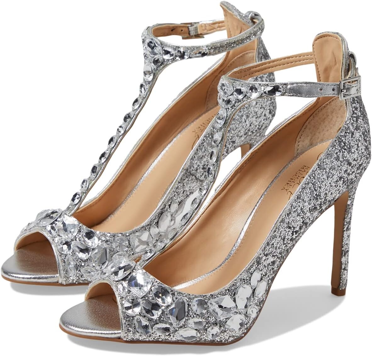 

Туфли Conroy Jewel Badgley Mischka, цвет Silver Glitter