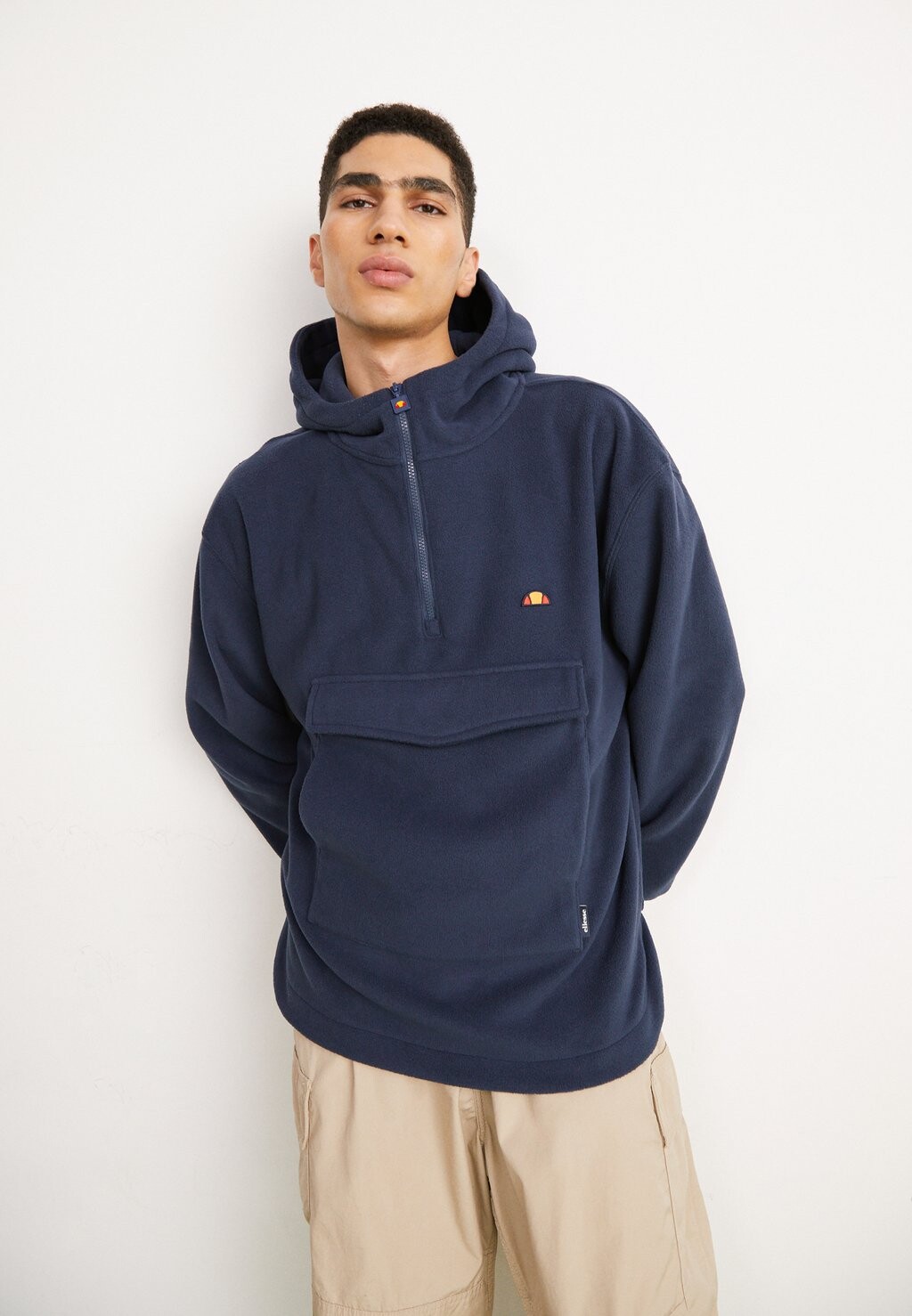 

Флисовый джемпер Ellesse BUCK OH HOODY, темно-синий