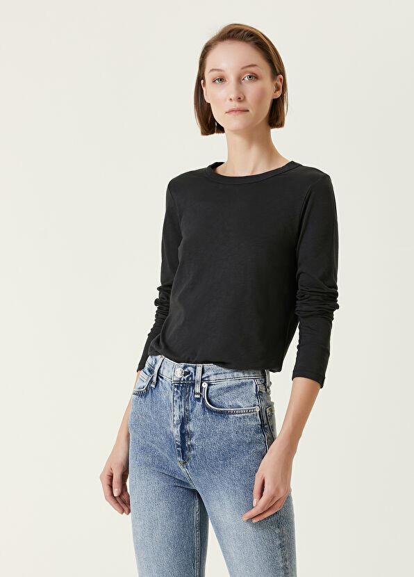 

Футболка с длинным рукавом Rag&Bone, черный