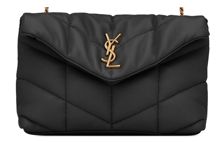 

Сумка женская Saint Laurent LouLou Puffer Lamb Skin, чёрный