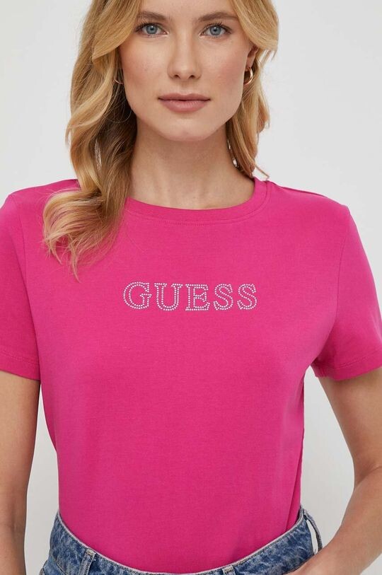 

Футболка Guess, розовый
