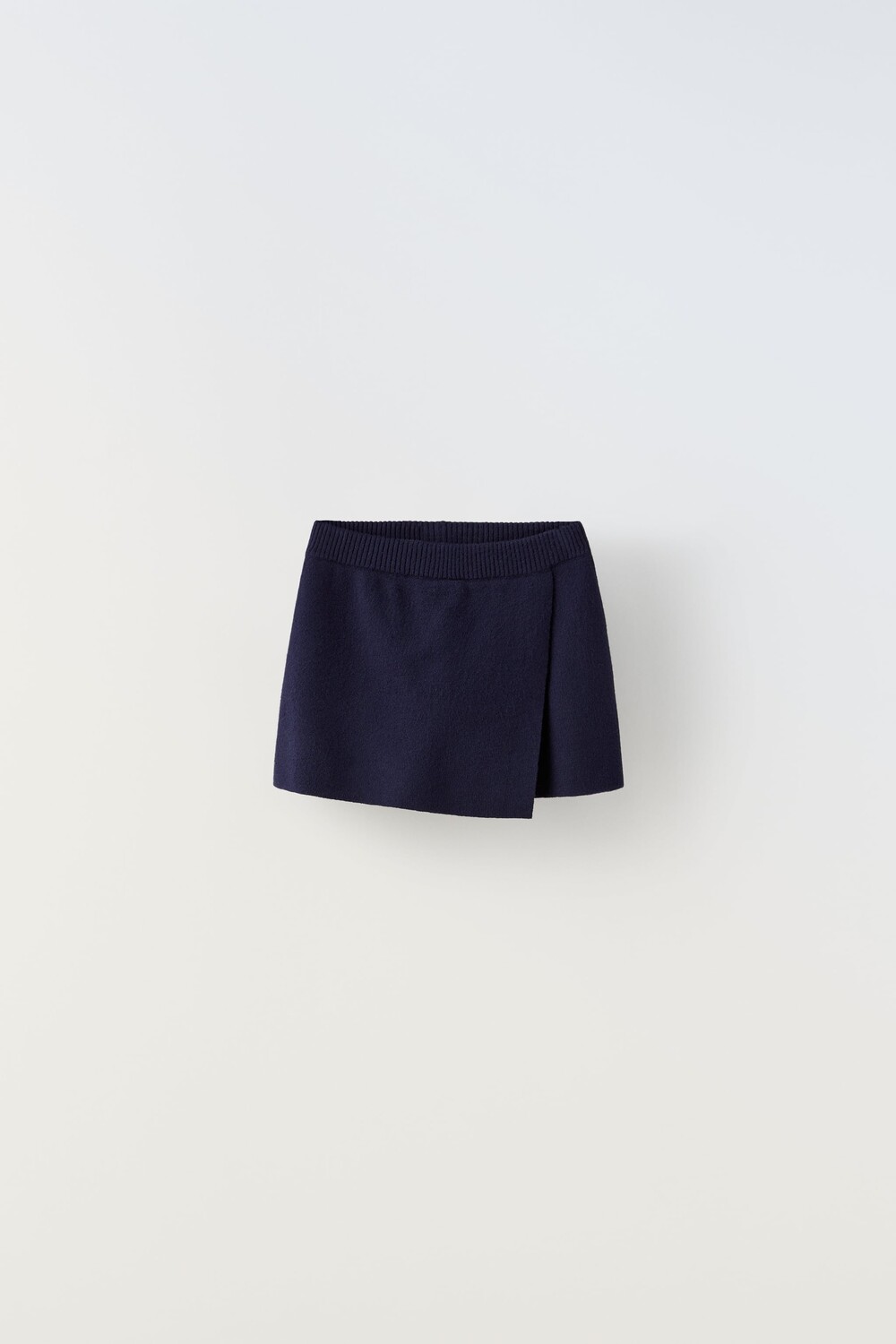 

Трикотажные юбки-бермуды Zara, темно-синий