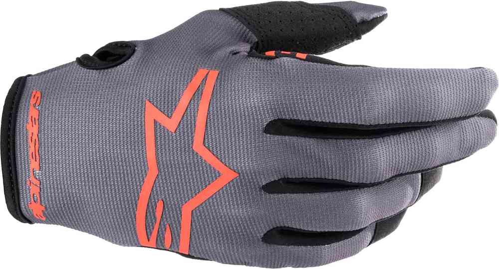 

Перчатки Radar для мотокросса Alpinestars, серый/оранжевый