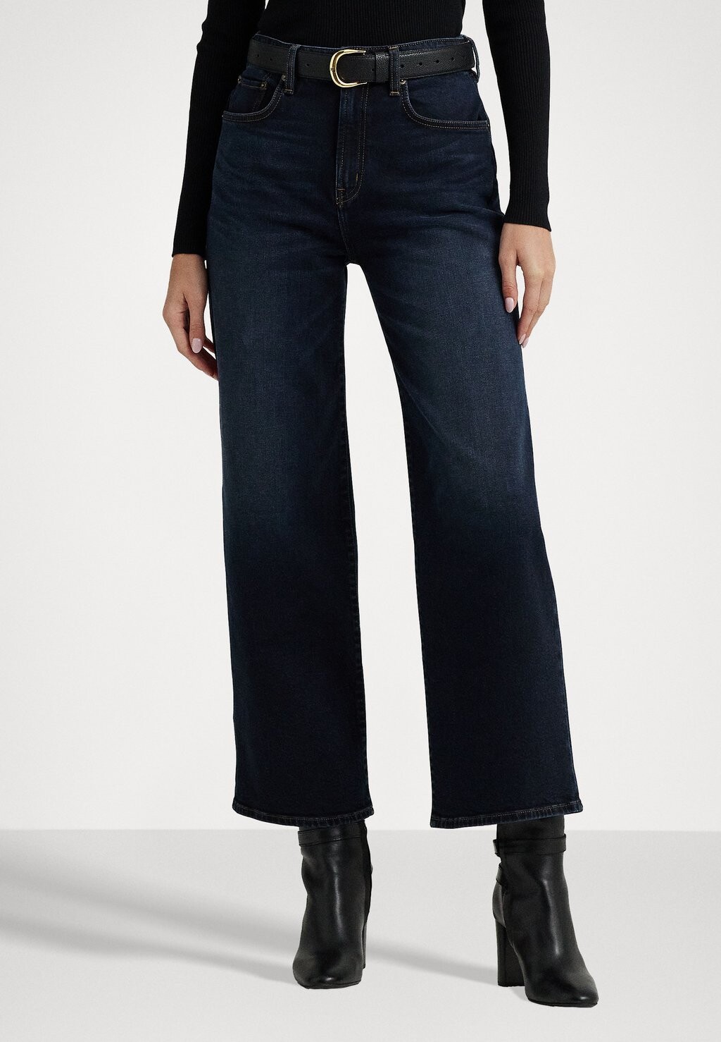 

Джинсы расклешенные HIRS PALAZZO CROPPED WIDE Lauren Ralph Lauren, стирка noam