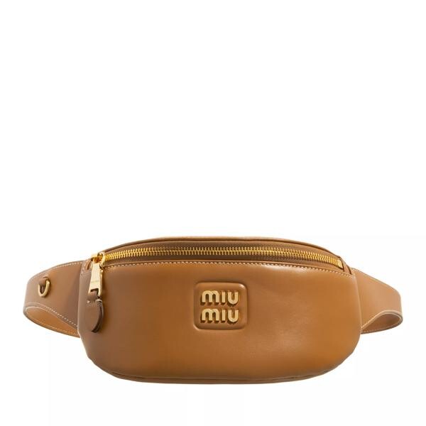 

Сумка logo belt bag Miu Miu, коричневый