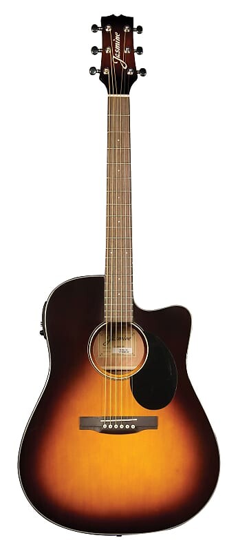 Акустическая гитара Jasmine - Dreadnought Acoustic Electric! JD39CE-SB аккумуляторная батарея cameronsino cs sbp180a для фотоаппарата samsung vm m vp m x series p n sb p180a sb p180ab sb 180as 1800mah