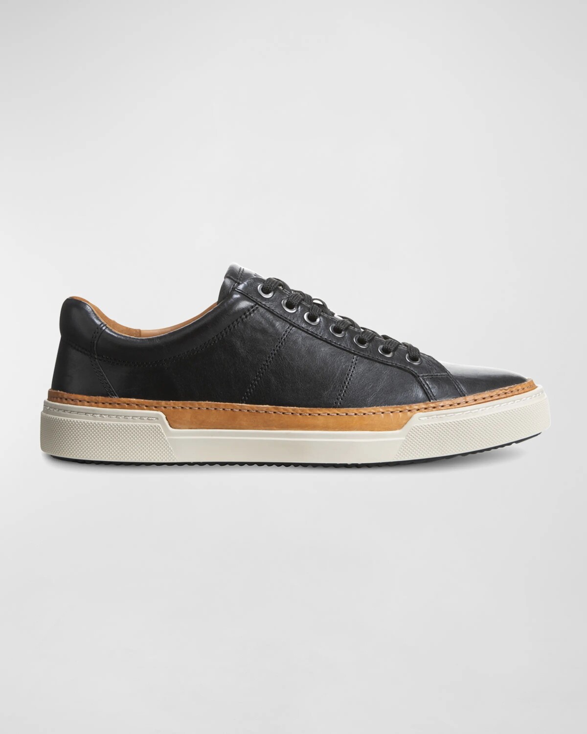 

Мужские кожаные низкие кеды Porter City Allen Edmonds, черный