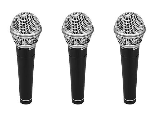 

Микрофон Samson R21 Cardioid Dynamic Vocal/Presentation Microphone (3 Pack)