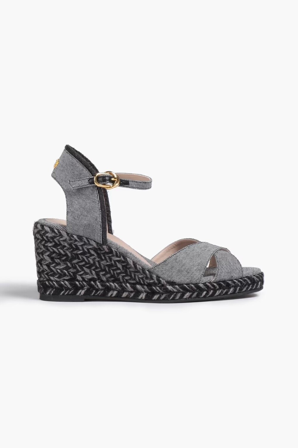 

Джинсовые эспадрильи Mirela Stuart Weitzman, серый