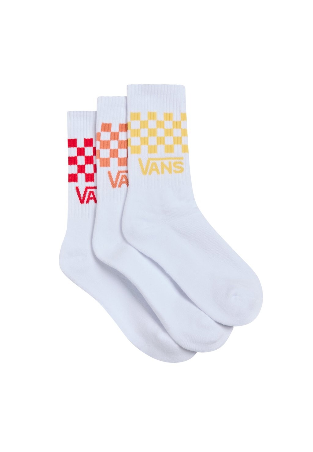 

Носки CHECK CREW 3 PACK Vans, желтый