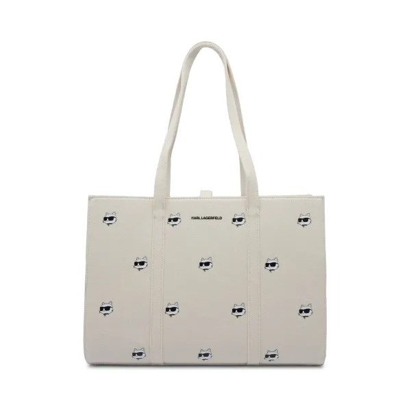 

Сумка-Шоппер ikikonik-2-0 Karl Lagerfeld, экрю