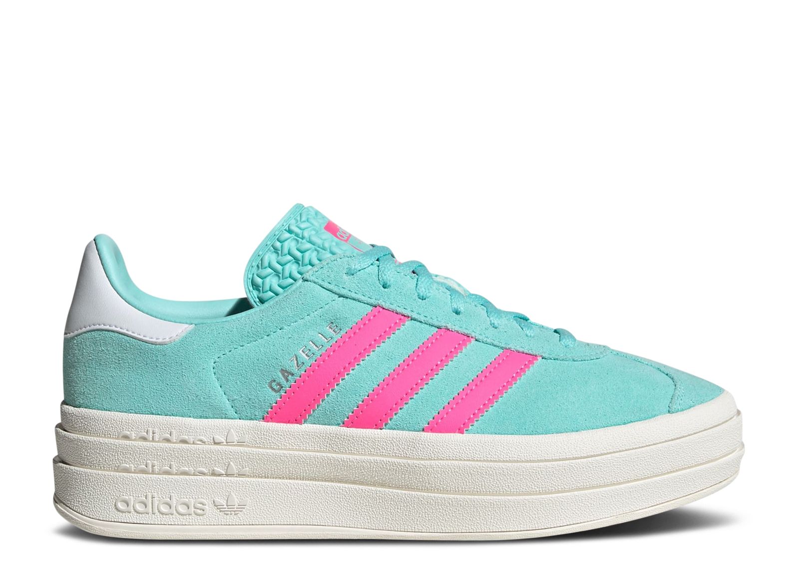 

Кроссовки adidas Wmns Gazelle Bold 'Flash Aqua Lucid Pink', синий