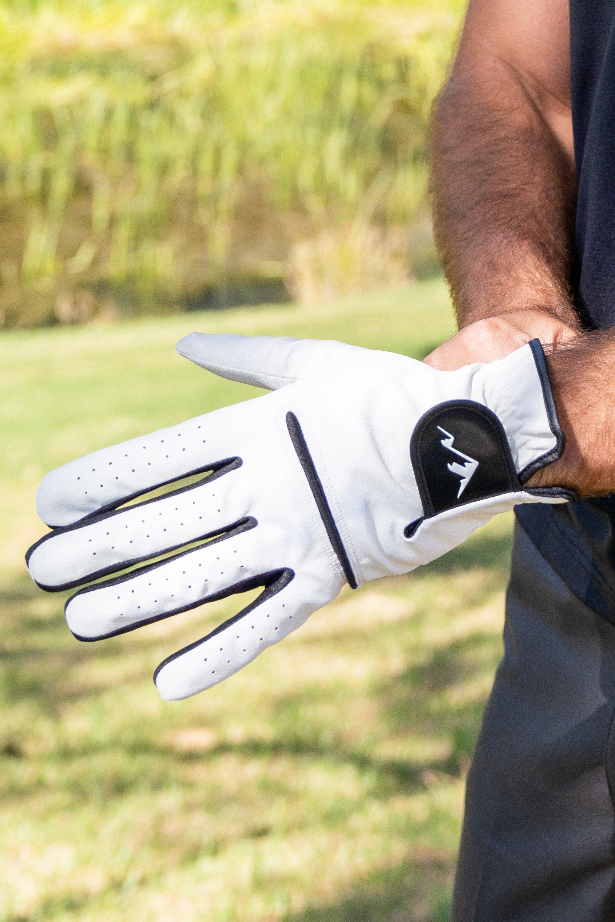 Спортивные перчатки Portrush Golf Performance Glove Sports для правой руки Mountain Warehouse, белый