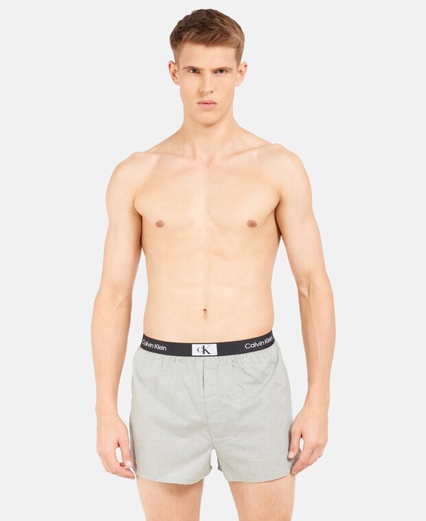 

Шорты-боксеры, комплект из 3 шт. Calvin Klein, серый