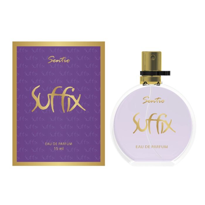 

Женская туалетная вода Suffix Eau de Parfum Sentio, 15 ml