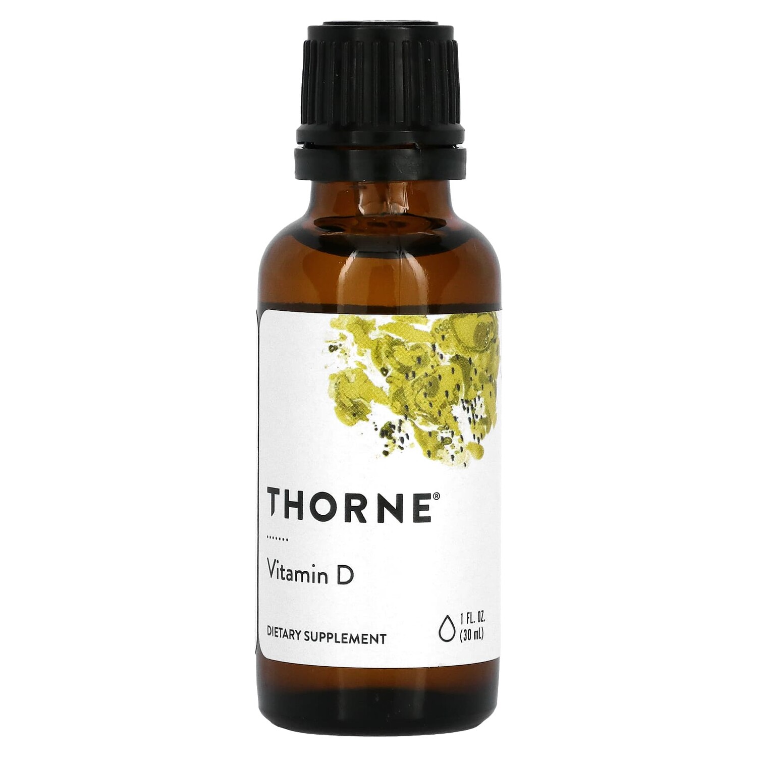 

Витамин D в жидкой форме, 30 мл (1 жидк. унция), Thorne