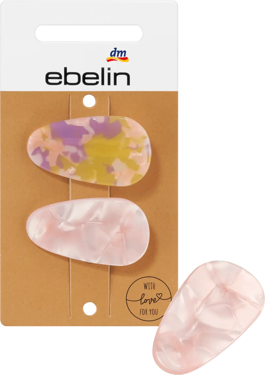 

Заколки для волос «терраццо» 2 шт. ebelin