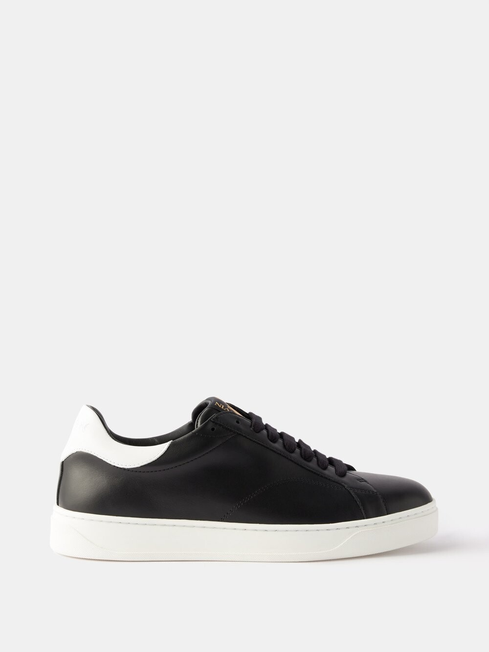

Кожаные кроссовки dbb0 Lanvin, черный