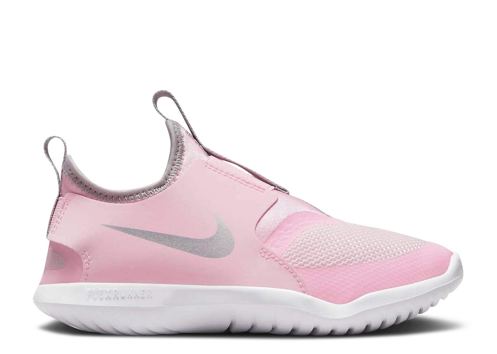 

Кроссовки Nike Flex Runner Ps 'Pink Foam Metallic Silver', розовый