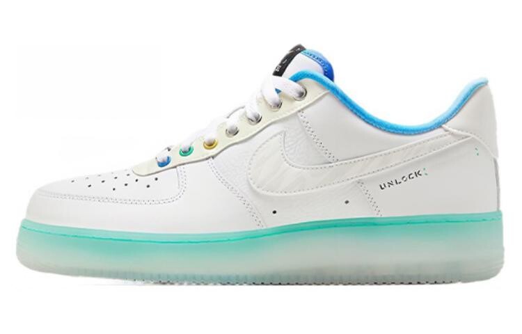 

Кроссовки Nike Air Force 1 Skateboarding Shoes Unisex Low-top White/green, зеленый