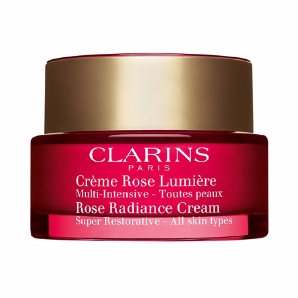 Крем против морщин Multi-intensive día crema rose lumière Clarins, 50 мл clarins multi intensive age defying set