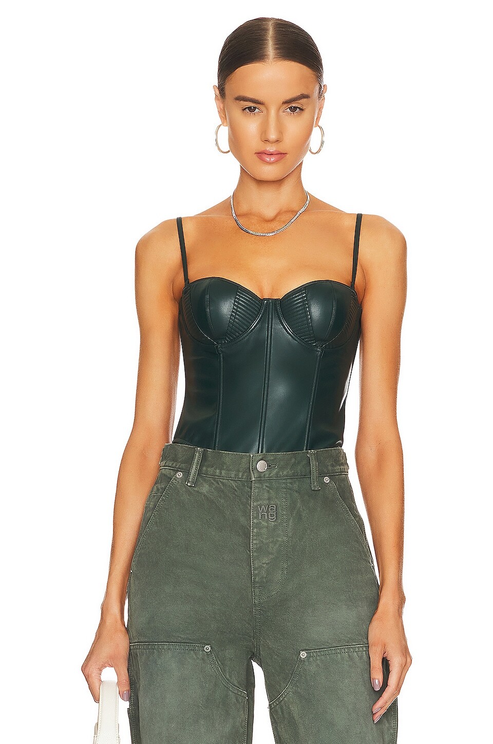 

Бюстье fleur du mal Faux Leather, цвет Evergreen