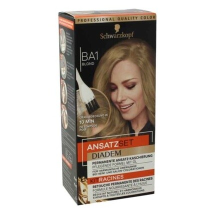 

Диадемный прикорневой набор BA1 Блонд Schwarzkopf