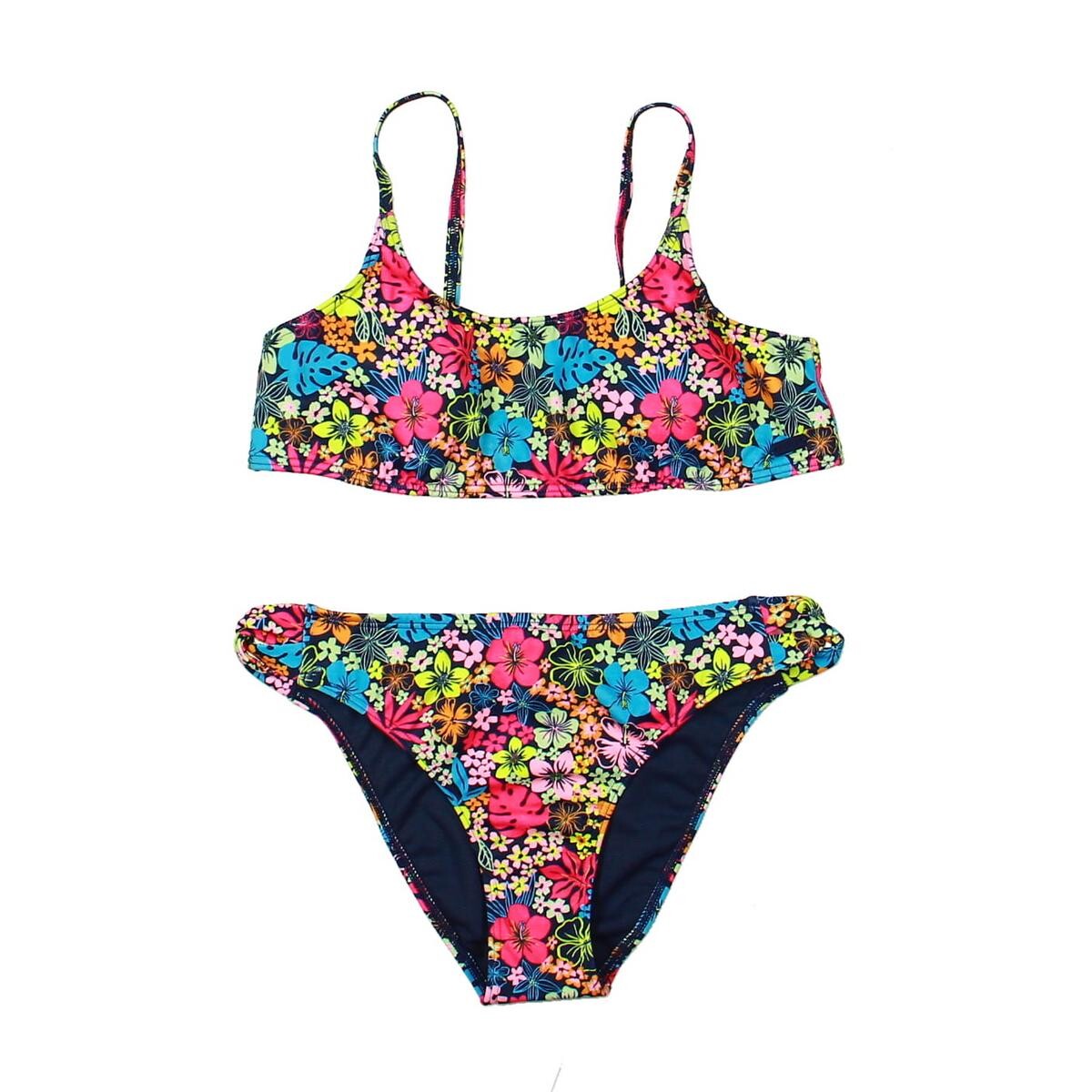 

Купальник бикини для бассейна Daisy Mood для девочек Roxy Girl, цвет Navy Multi